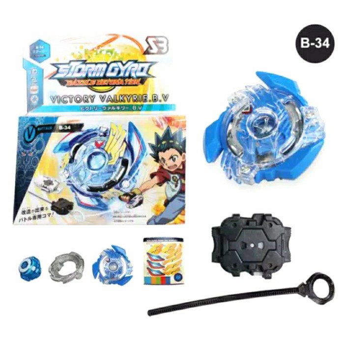 Hot sale   Gangsing Beyblade Tornado Burst StormGyro Besi - Bayblade Gasing Metal   Hanya di Toko