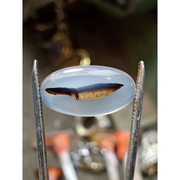 Kolektor Item - Kontes Item - Batu Kristal Gambar Pisau. Bukan bacan totol bacan coklat bacan gulau