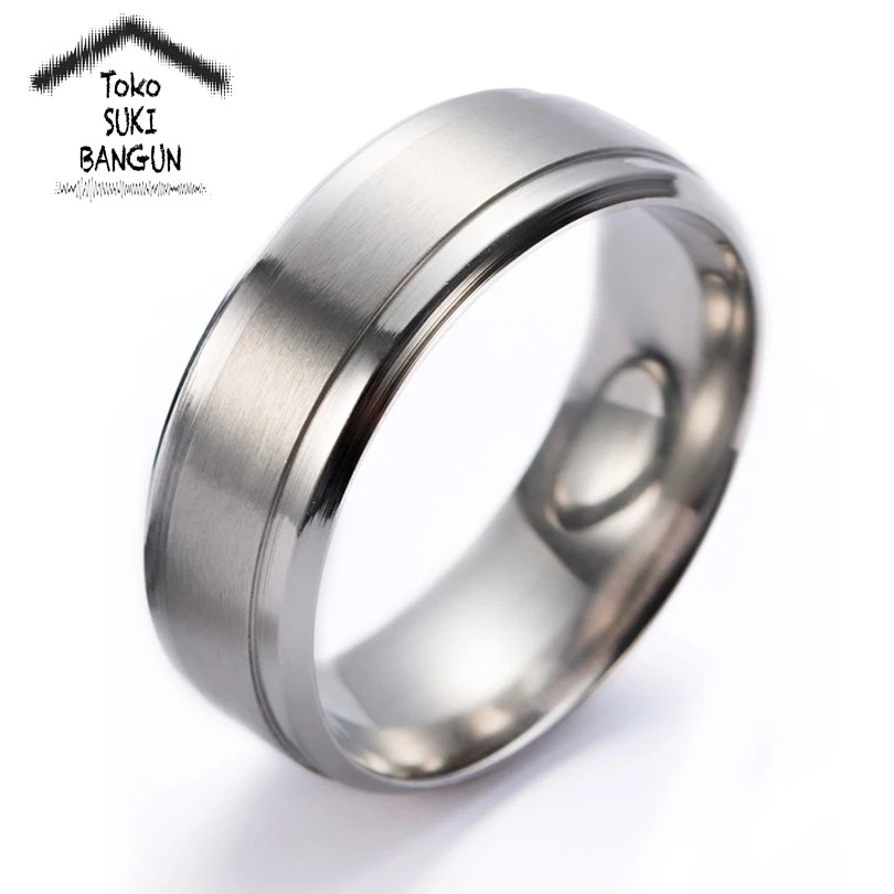 Ring Men / Cincin Pria Armor SATURN Metal Stainless Steel MR-002