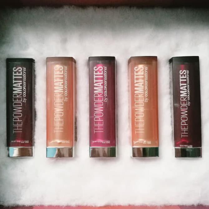 HOT SALE  Lipstick Maybelline Powder Matte Lipstik Maybeline The Powder Mattes