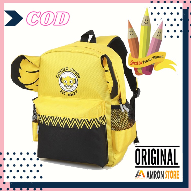Tas Sekolah Ransel Backpack Anak Perempuan Laki Laki PAUD TK Motif Koala Lucu Model Terbaru Kualitas Terbaik