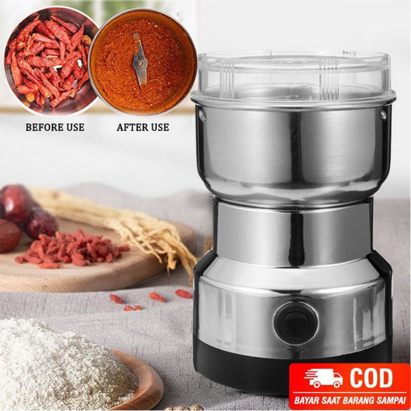 Penggiling Kopi Electric Coffee Grinder Blender Bumbu Dapur