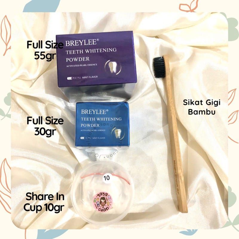 BREYLEE TEETH WHITENING POWDER