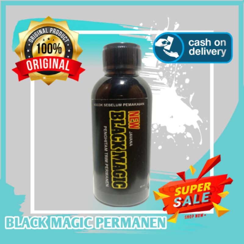 HITAM PERMANEN  SEMIR PENGHITAM DASHBOARD BODY KASAR MOTOR NEW