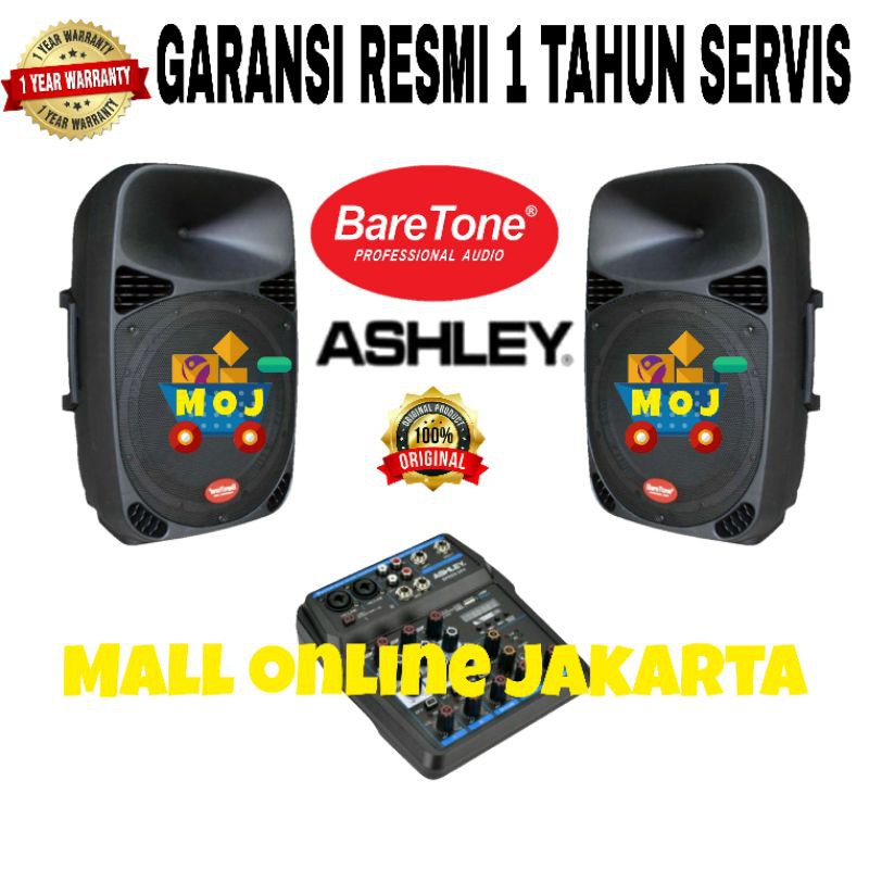 Paket speaker aktif baretone 15 inch max 15mh aktiv max 15 max15mh