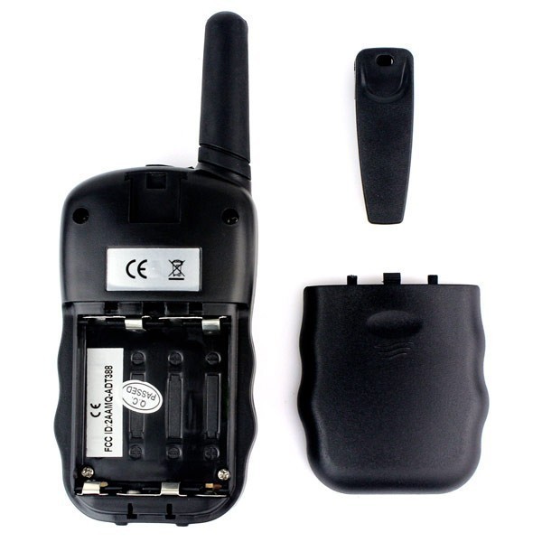 Retevis Mini Pairs Walkie Talkie LED Light 1 Pairs T-388 Black