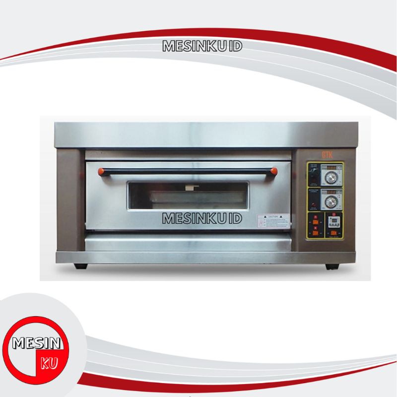 Gas Oven Guataka 1 Deck 2 Tray - Oven Gas Roti Otomatis
