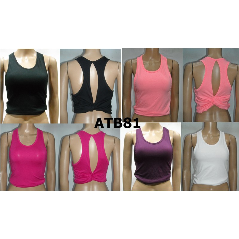 Tanktop Croptop  kode ATB 81