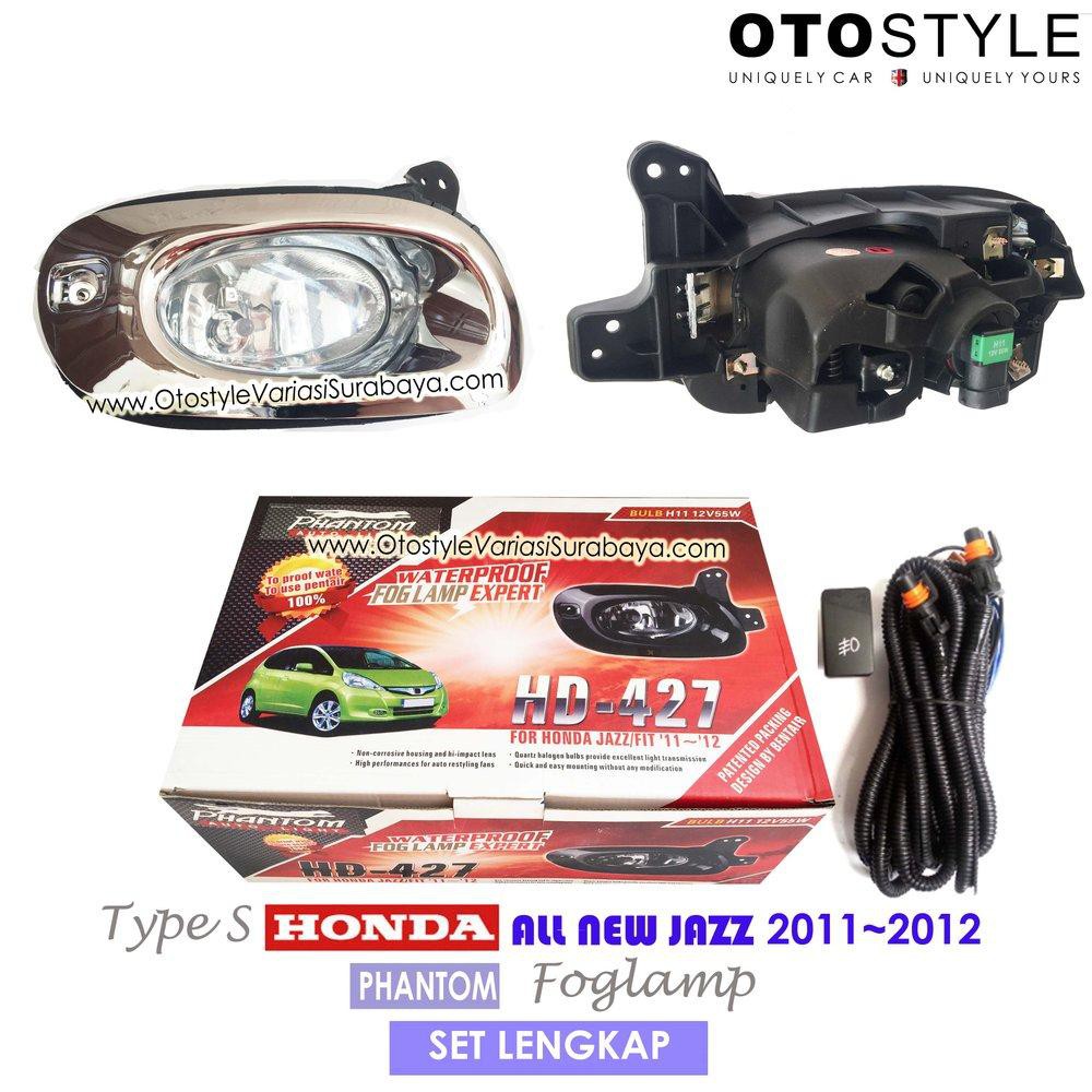 Foglamp honda All New Jazz S 2O11 - 2O12 set lengkap