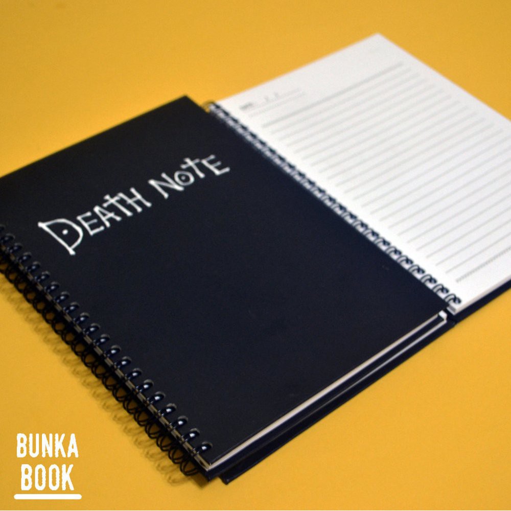 

Note Book Ring Death Note Kertas Bergaris Diskon