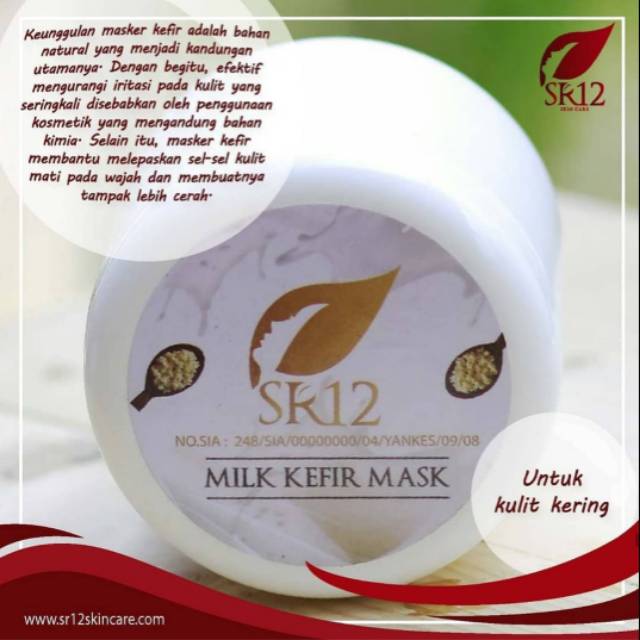 

MILK KEFIR SR12 untuk kulit kering