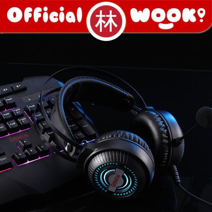Vivan Gamen GH2100 3.5mm Audio Jack Input Wired Gaming Headset &amp; RGB