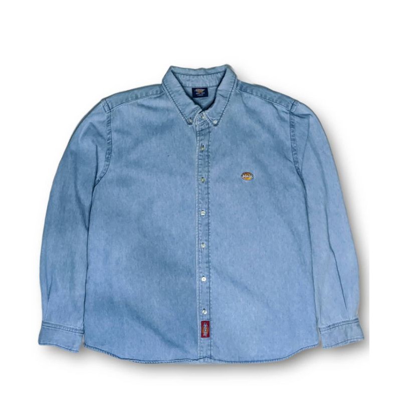 Kemeja denim workshirt Dickies second original