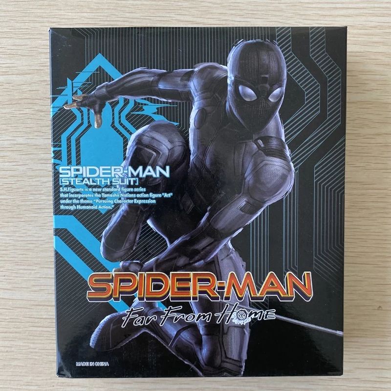 Shf Spiderman Far From Home Spiderman Stealth Suit new misb