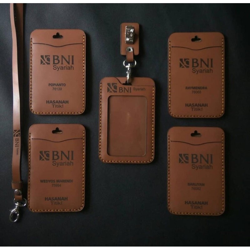 

Gantungan Id Card / Name Tag Kulit