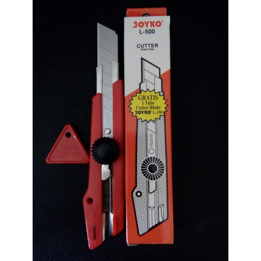 

Cutter Besar Joyko L500 !GRATIS! REFILL PISAU 1 Tube