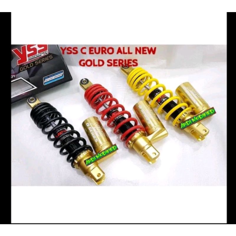 shockbreaker shock belakang tabung bawah mio beat vario 110 scoopy fino yss gold series new c euro