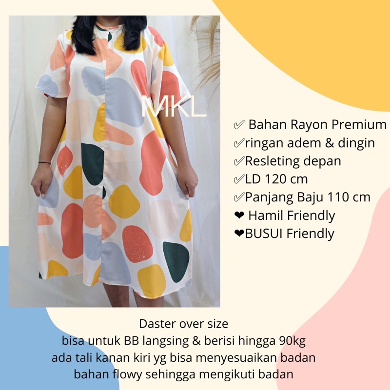 DASTER JUMBO PREMIUM DASTER PAYUNG LUCU OVERSIZE DASTER ADEM