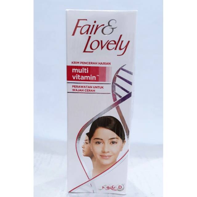 Jual Fair And Lovely Krim Pencerah Harian Multivitamin 50g Dan 25g