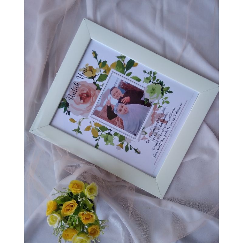 KADO UNIK HADIAH PERNIKAHAN, HADIAH ULTAH, UCAPAN SELAMAT,  BINGKAI 5R-10R