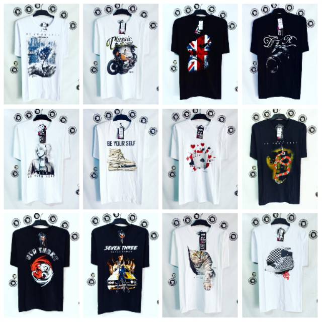 Gudang kaos distro original Shopee  Indonesia