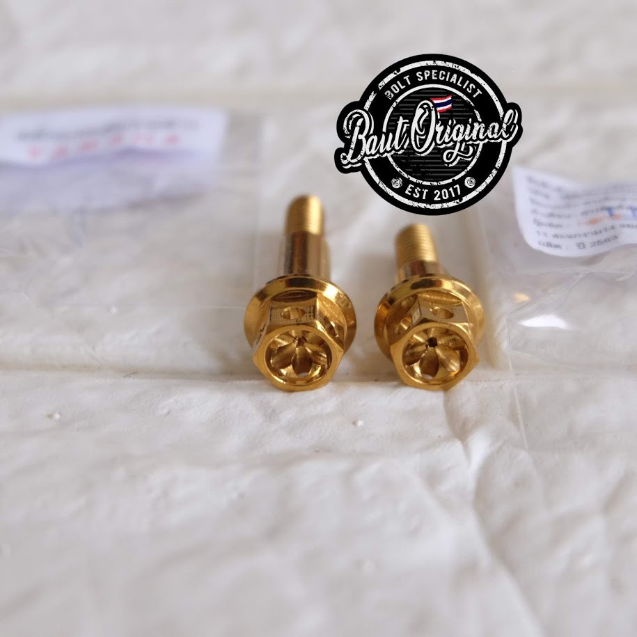 Baut Tojosan Handle Yamaha Mio Fino Soul Nouvo Probolt Stainless gold  heng thailand