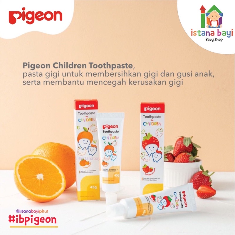 Pigeon Pasta Gigi bayi /Pigeon Toothpaste 45 gr