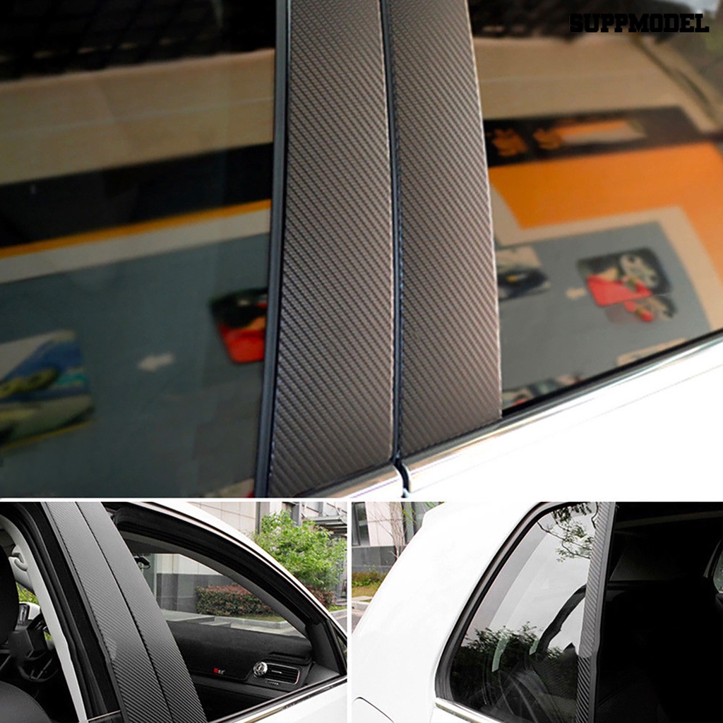 Sl 1 Roll Stiker Film Carbon Fiber 3D Bahan PVC Untuk Body Mobil Vans