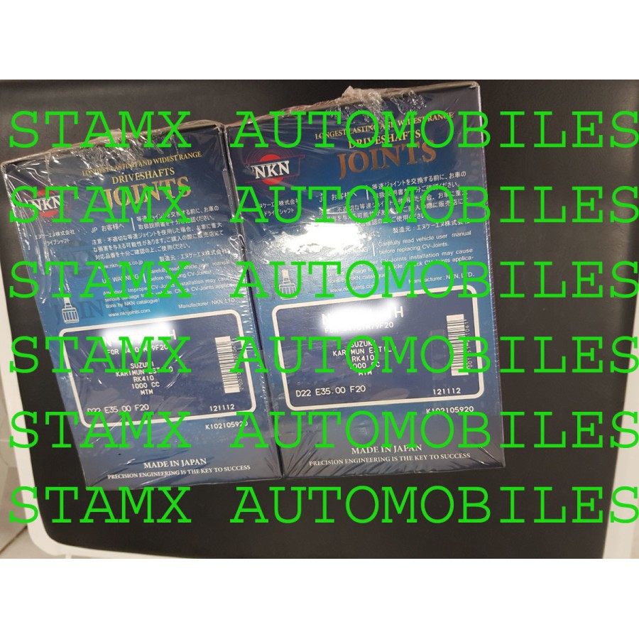 CV Joint INNER / As Roda Dalam ORIGINAL ASLI merk NKN Japan Suzuki Karimun Estilo