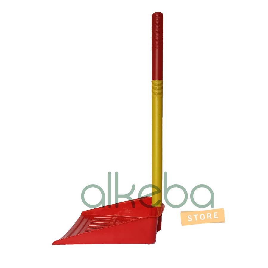 Pengki Plastik Appolo Gagang Warna /Sekop Sampah/ Pengki