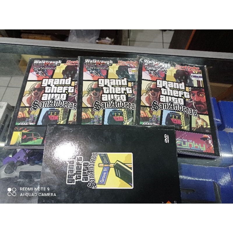 Buku cheat Terlengkap Gta san andreas PS2