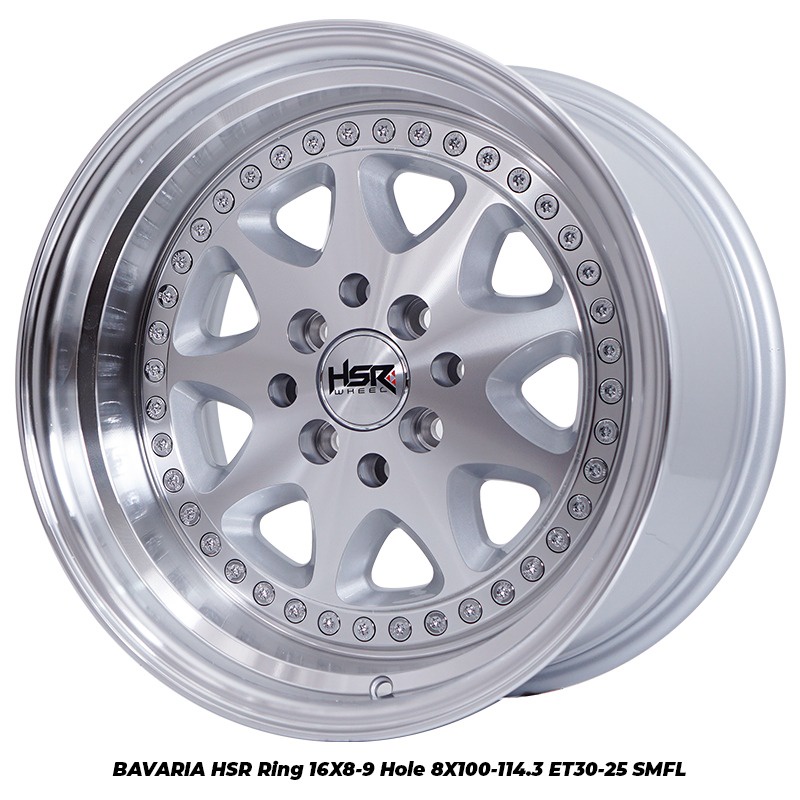 VELG HSR BAVARIA RING 16 CELONG BUAT KIJANG VIOS LIVINA