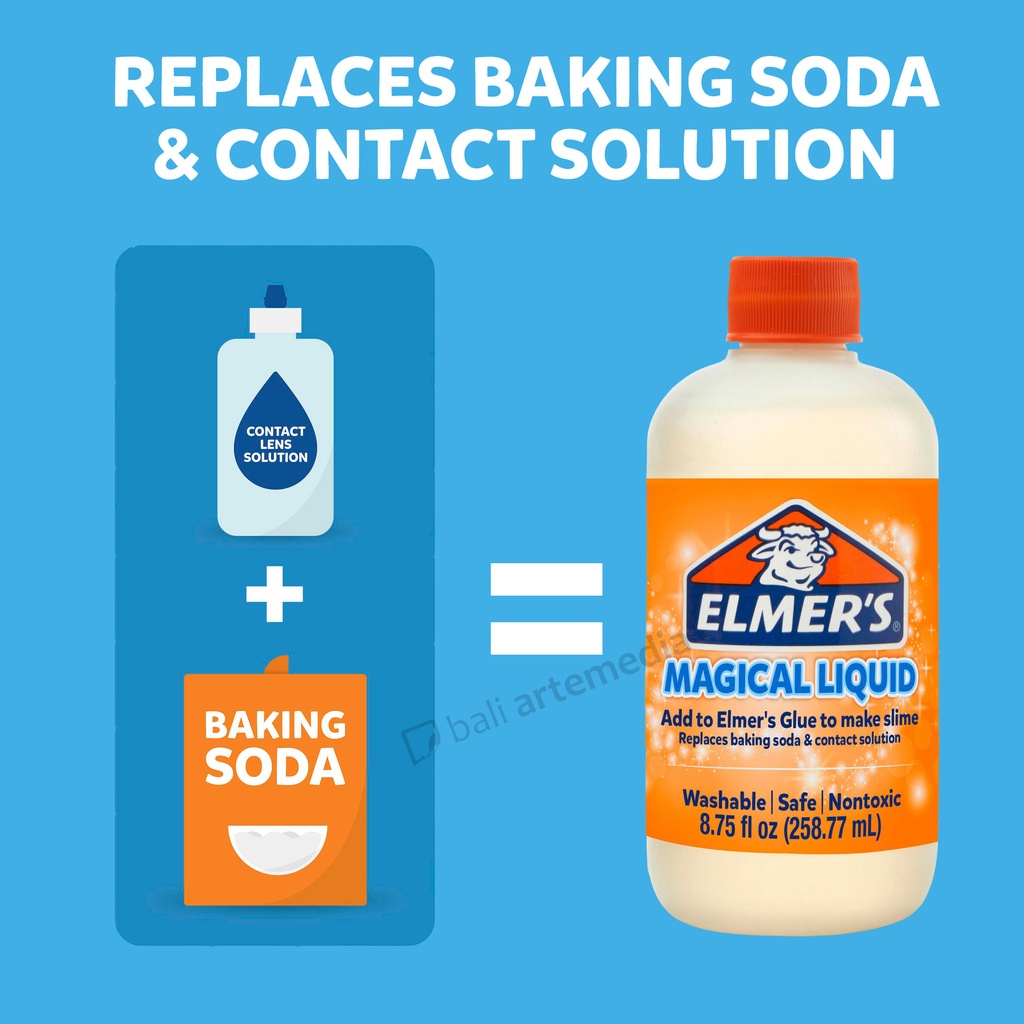 ELMER'S Magical Liquid - Mixed Ingredients to Make Slime