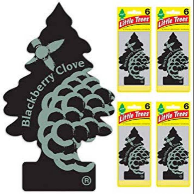 Pewangi mobil little trees blackberry clove