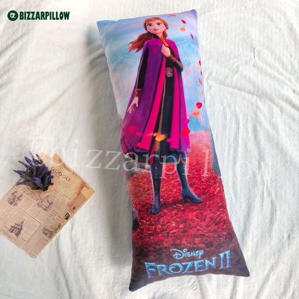 Bizzarpillow Bantal Dakimakura Elsa Anna Jumbo BZ156