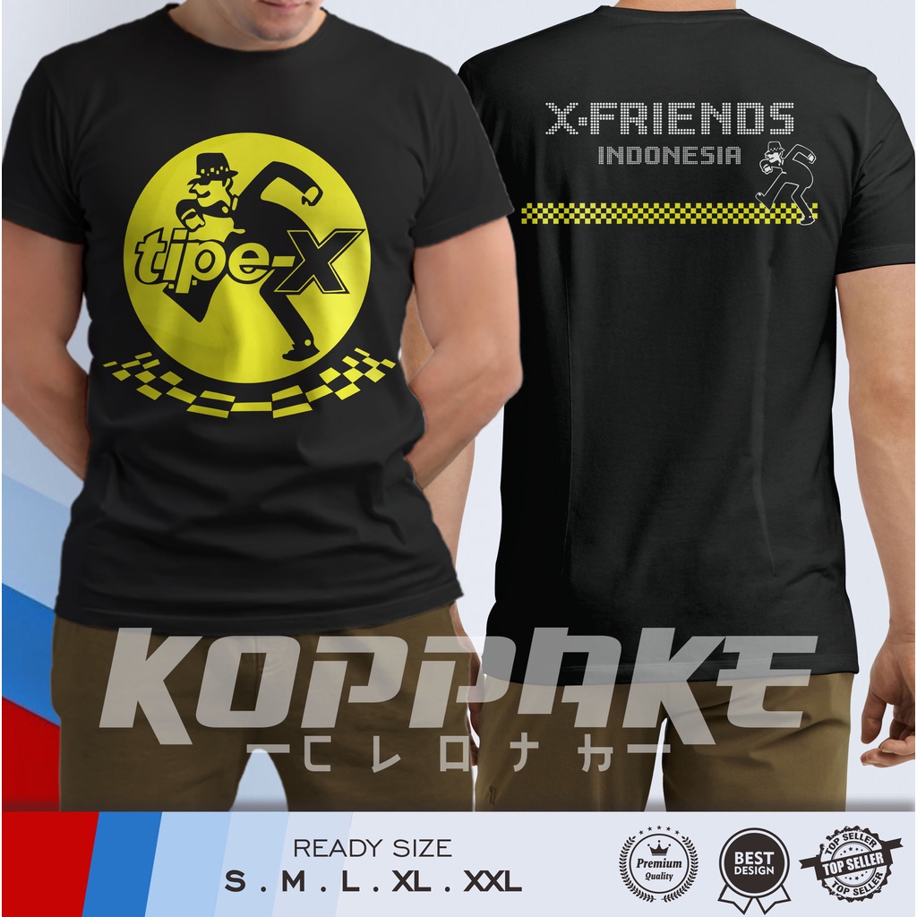Kaos Band Tipe X X Friends Indonesia Baju Distro