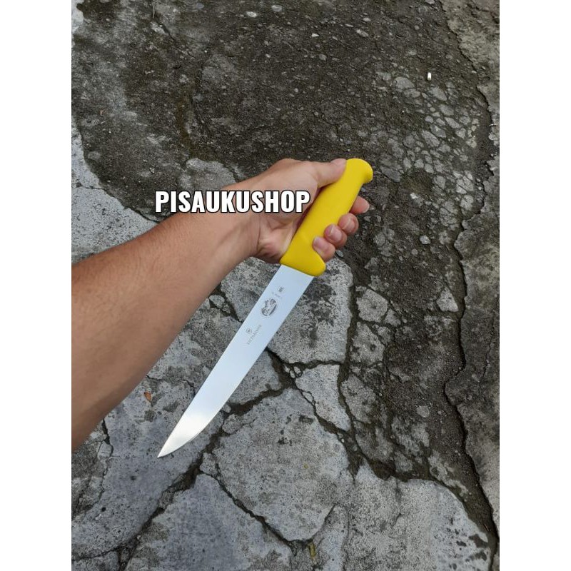 Boning and Sticking knife Pisau Daging victorinox original 5.5508.18