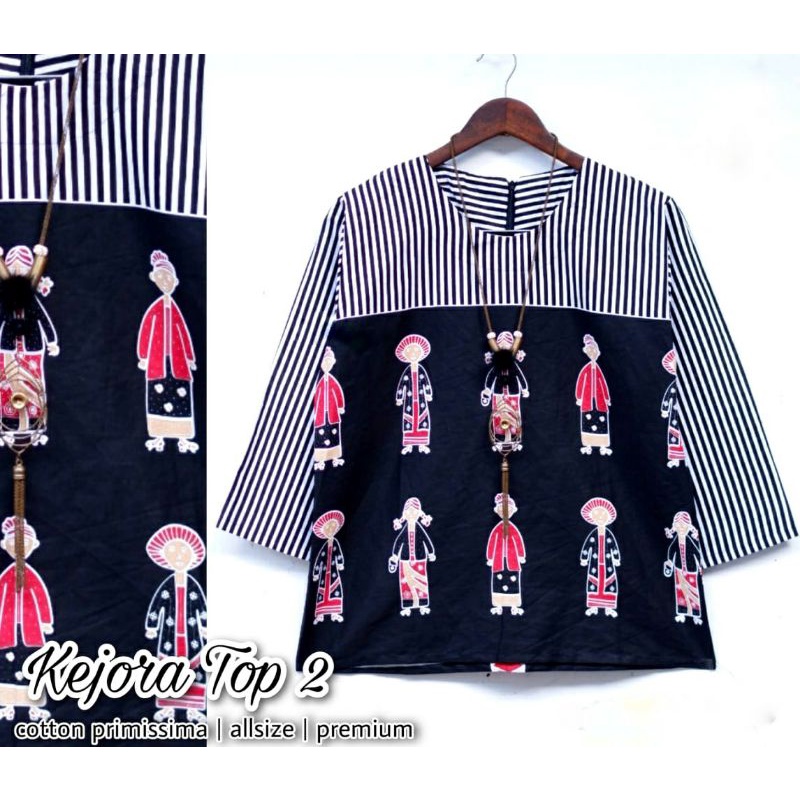 Blouse Batik Simbok Salur | Kejora Top