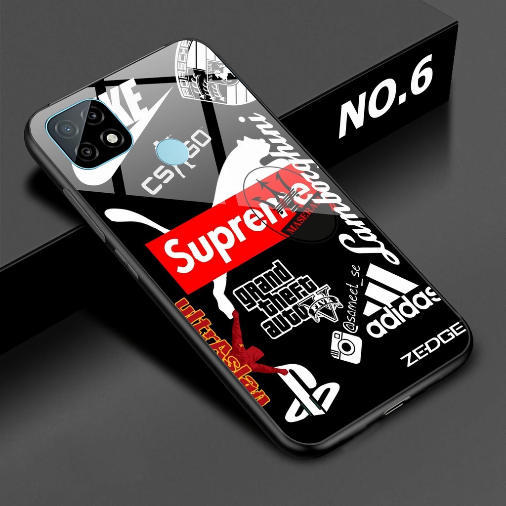 D203 Softcase Kaca Kilau REALME C21 C1 C2 C3 C11 C12 C15 C17/7i C20 C21 C25 C11 2020 3 3 PRO 5 5 PRO 6 6 PRO 7 8 (4G) 8 (5G) 8 PRO NARZO NARZO 20/NARZO 30A NARZO 20 PRO NARZO 50A NARZO 50i XT-NO.  6
