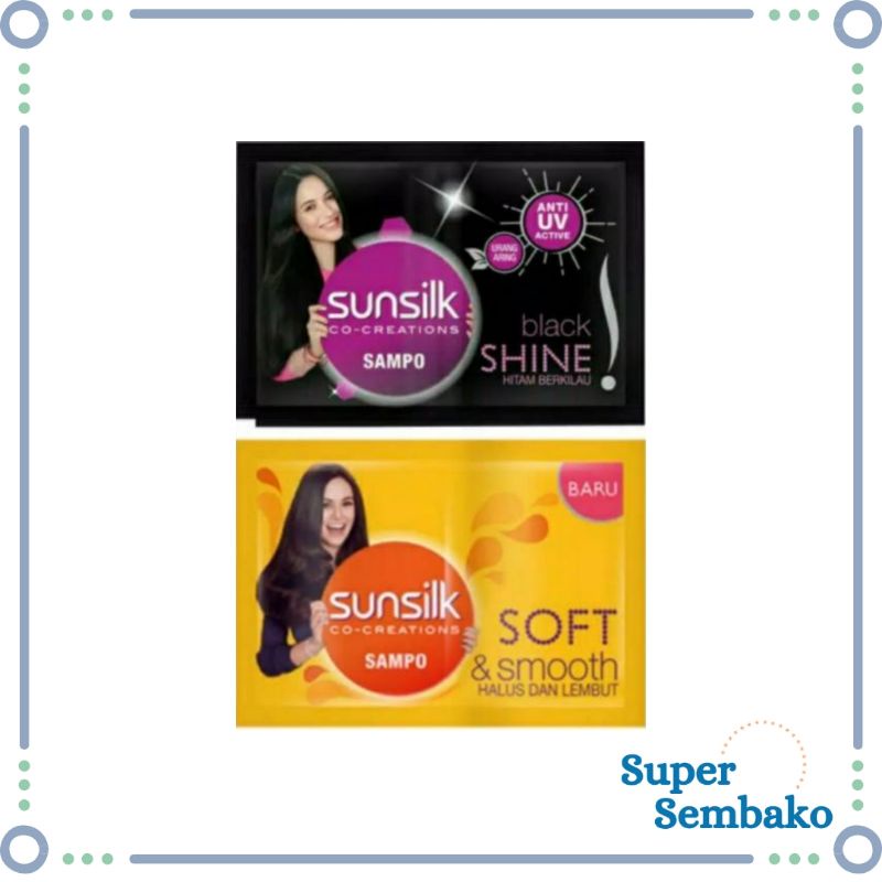 SHAMPO SUNSILK RENCENG ISI 12 SACHET