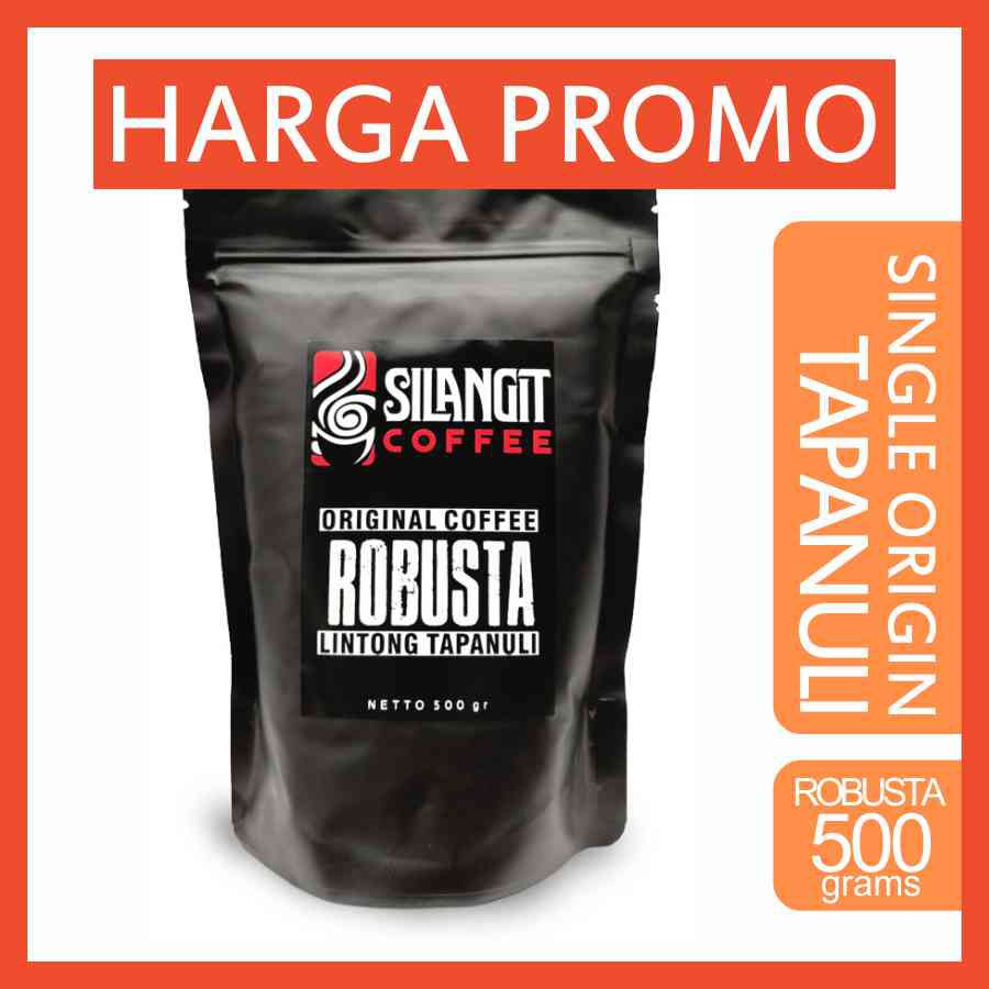 

SILANGIT COFFEE ROBUSTA TAPANULI - BUBUK 500 gram