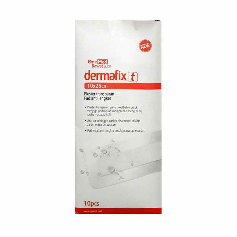 DERMAFIX T PLESTER ANTI AIR 10 x 25 CM SATUAN