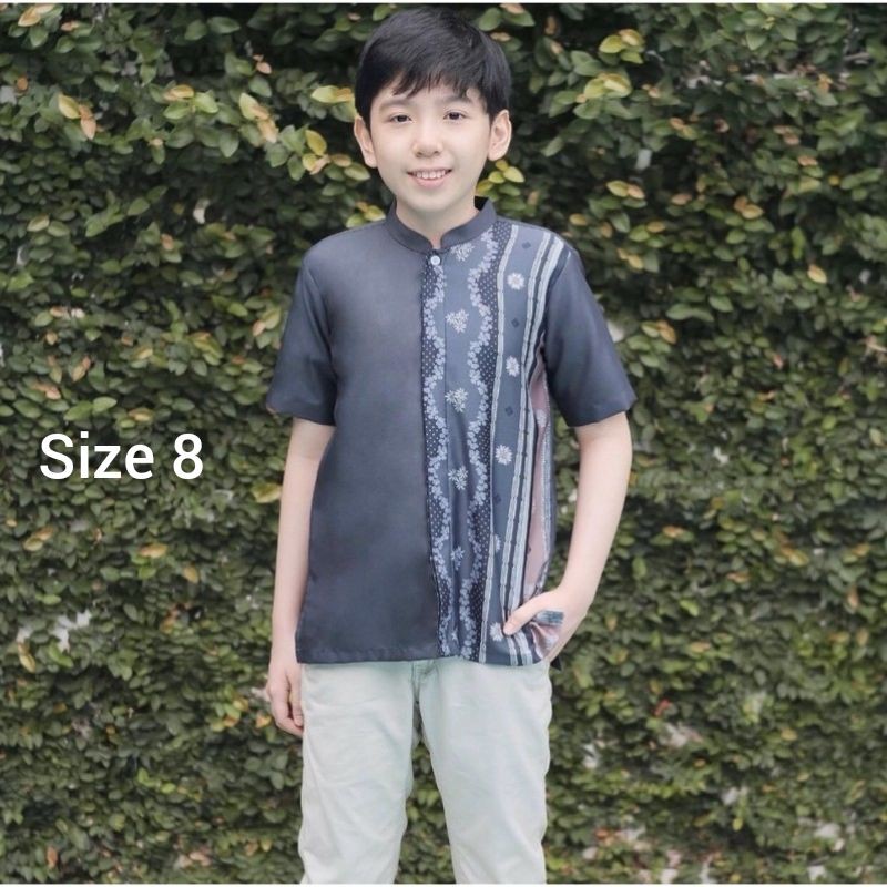 Edelweis Koko Anak Navy by Vanilla Hijab size 8