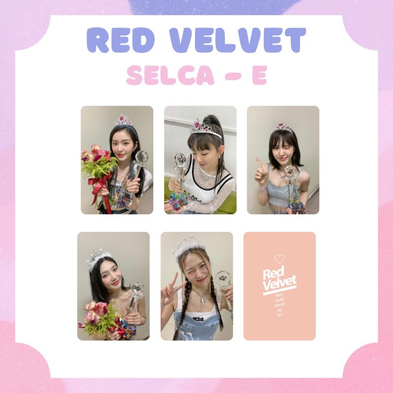 [RED VELVET] PHOTOCARD SELCA RED VELVET #2 ‼️ BACA DESKRIPSI ‼️