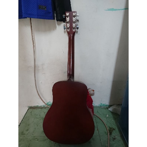 Guitar Accoustic Costume Martin&Co 3/4 Tanam Besi.
