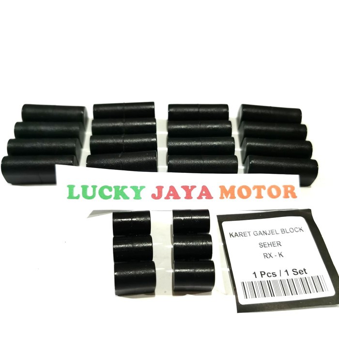 Karet damper peredam blok seher boring ganjel absorber rx king rxk set-3