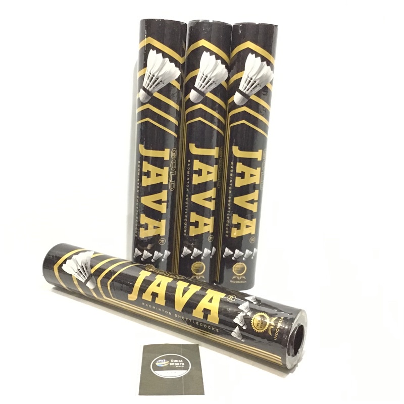JAVA GOLD SHUTTLECOCK COCK BADMINTON BULUTANGKIS