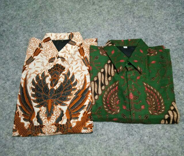 Kalinggo Sogan Kemeja Batik Pria Full Furing Katun Primisima