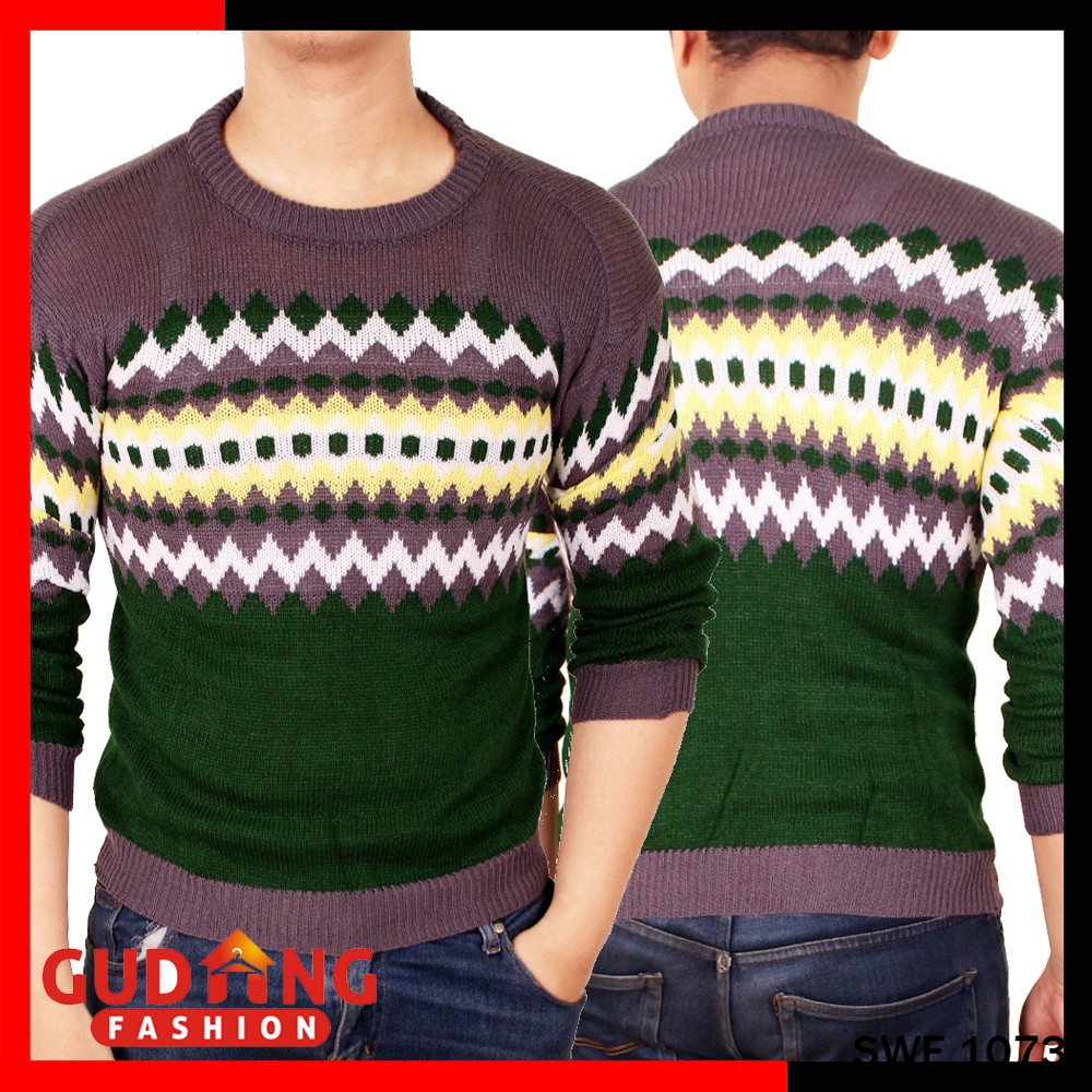 Sweater Motif Tribal - SWE 1073