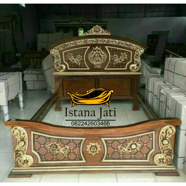 Dipan tempat tidur rahwana jati/dipan anak minimalis/dipan kasur rahwana jati/nakas retro jati/meja